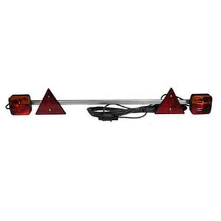 Aftermarket VLC2122 Universal Heavy Duty Trailer Telescopic Light Set ELJ50-0158